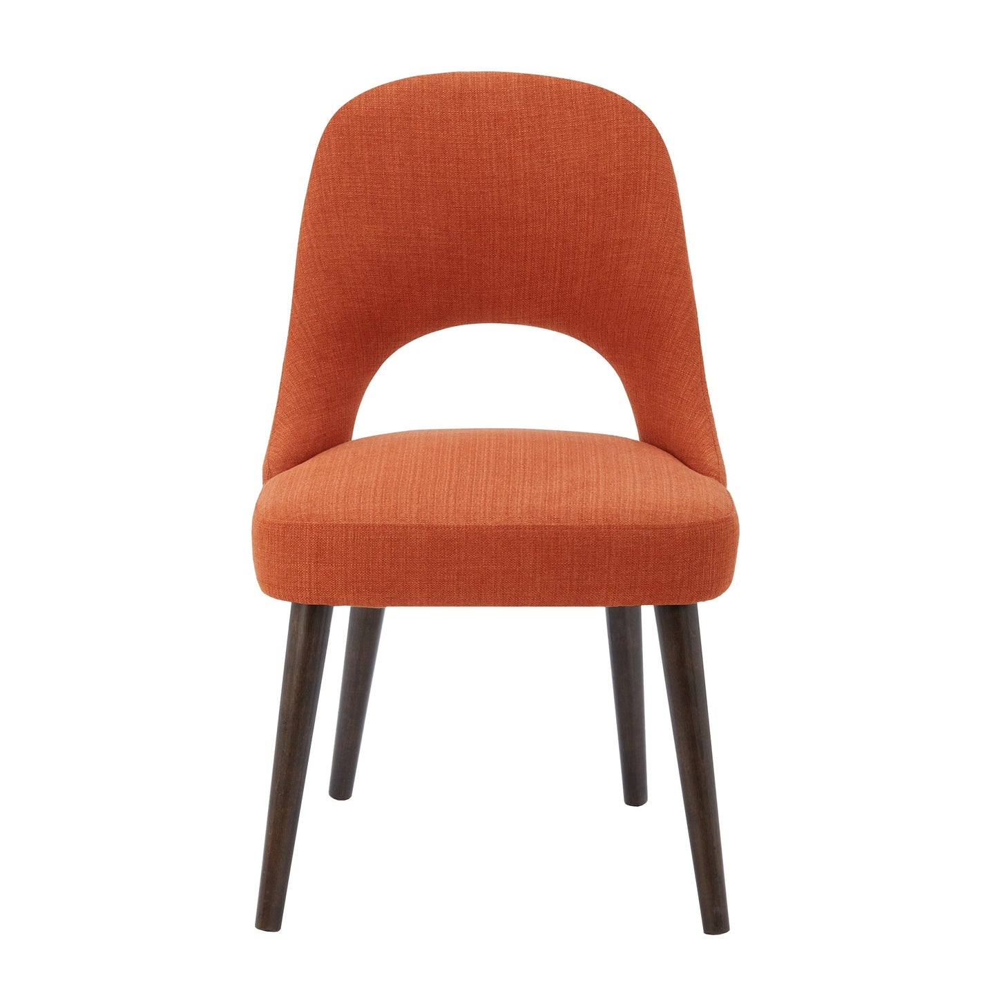 INK IVY Nola Upholstered Dining Side Chairs with Cutout Back design (Set of 2)