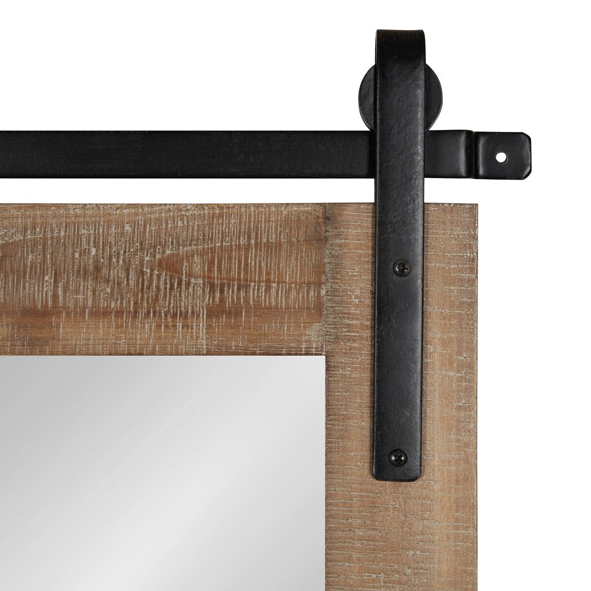 Kate and Laurel Cates Rustic Rectangular Wall Mirror