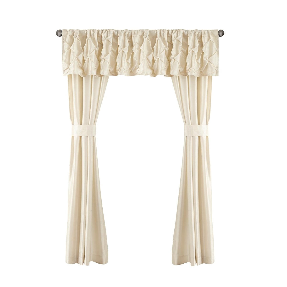 Madison Park Essentials Loretta 24-Piece Room in a Bag with Window Panels and Sheet Set