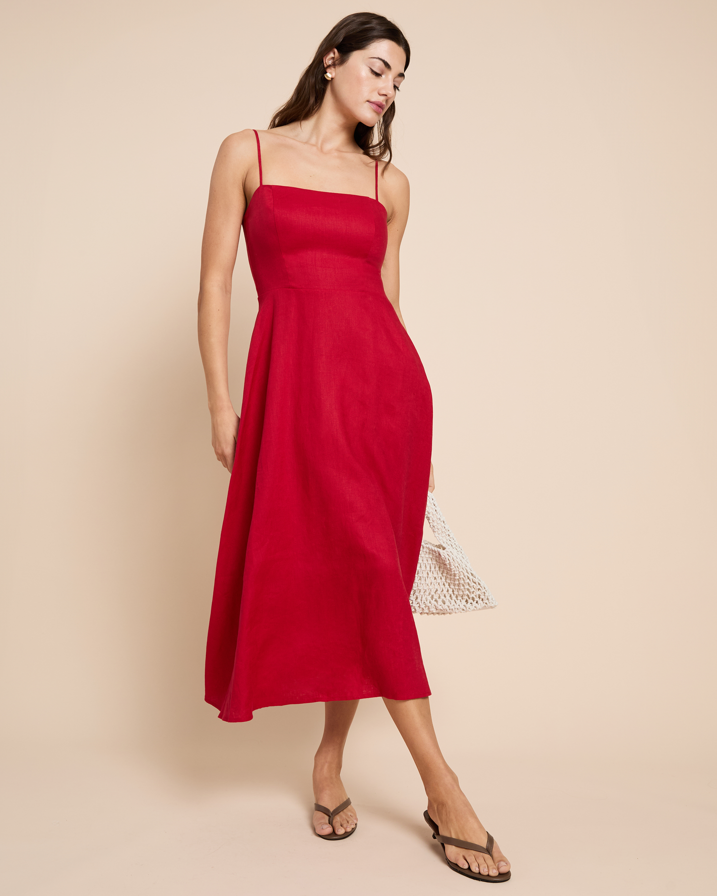 Khalani Linen Dress