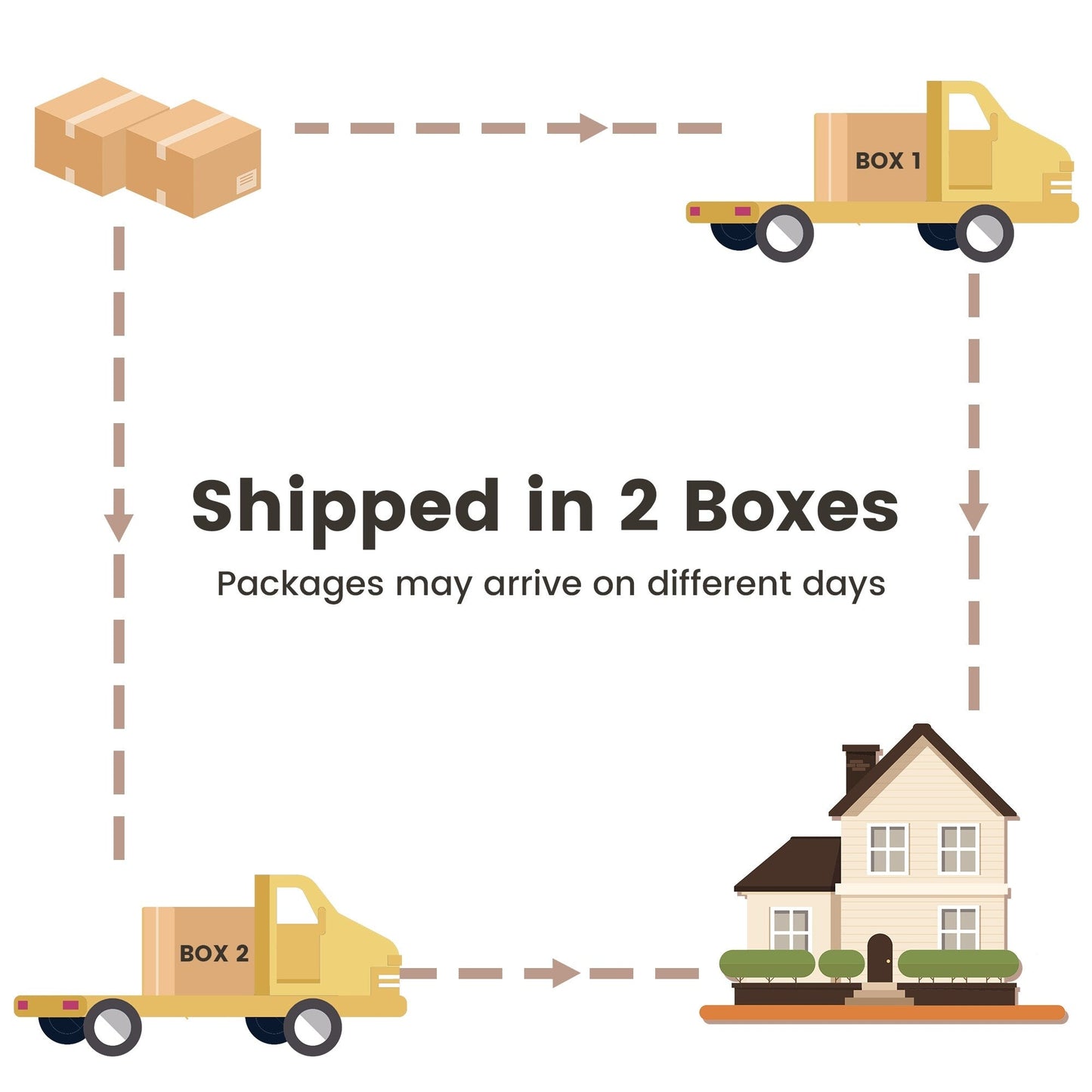 XIZZI 4-piece Outdoor Patio Furniture Conversation Set with Table