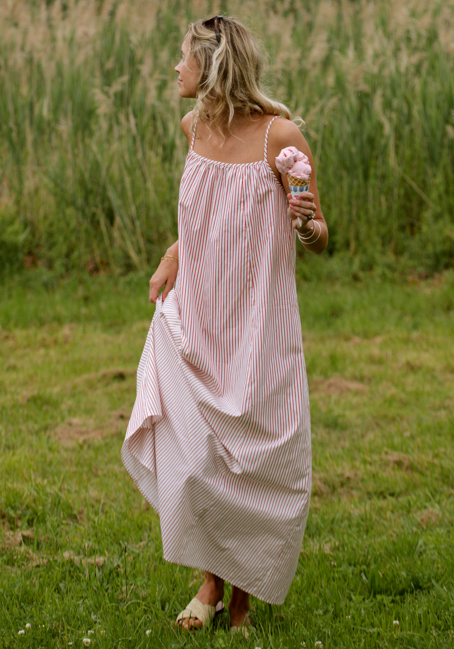 Market Cotton Maxi Dress