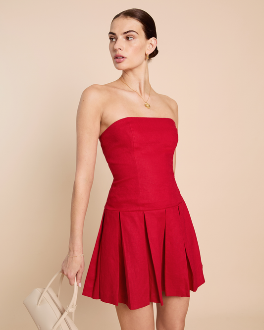 Elisabetta Linen Dress