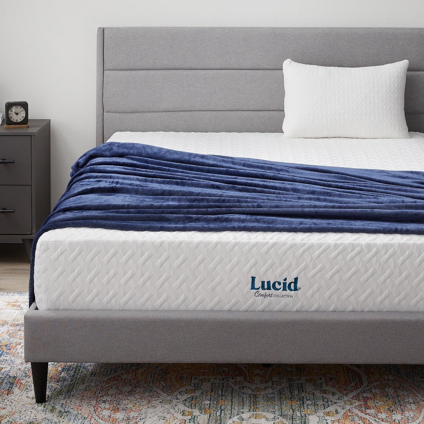 Lucid 12-inch Firm Gel Memory Foam Mattress