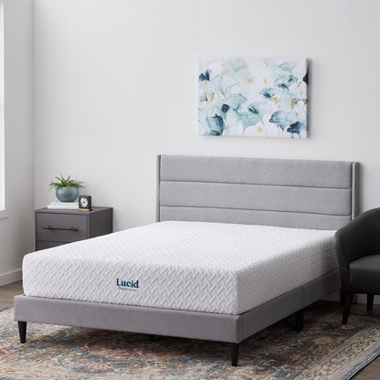 Lucid 12-inch Firm Gel Memory Foam Mattress