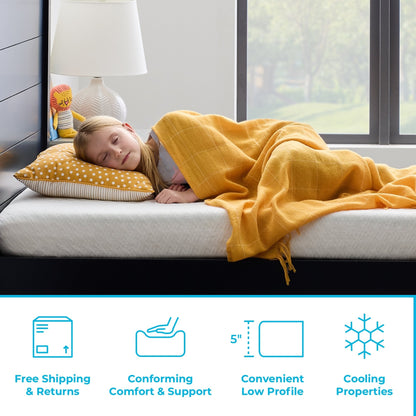 Linenspa Essentials 5-inch ActiveRelief Gel Memory Foam Mattress