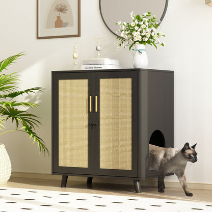 Litter Box Enclosure Cat Litter Box Furniture End Table Sofa Tbale
