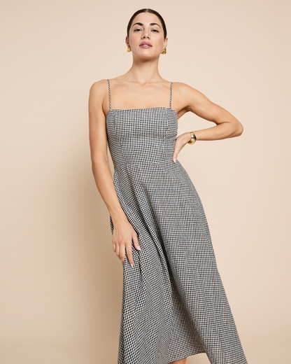 Khalani Linen Dress