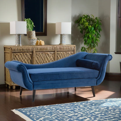 Vintage Chaise Lounge with Scroll Arms by Christopher Knight Home